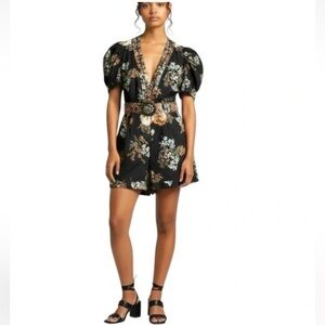 CAROLINE CONSTAS New York
Black Floral Romper Size 4
NWT
